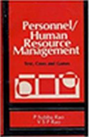 Personnel/Human Resource Management