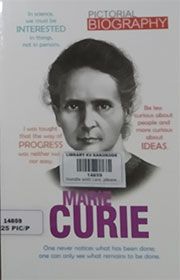 PICTORIAL BIOGRAPHIES: MARIE CURIE