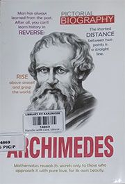 PICTORIAL BIOGRAPHIES: ARCHIMEDES