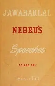 Jawaharlal Nehru's Speeches (vol-1)