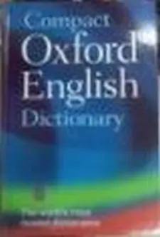 Compact Oxford English Dictionary