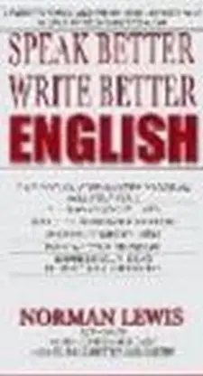 Speak Better Write Better Englih