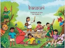 Bansuri: Textbook of Arts for Grade 4