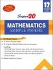 Super 20 Mathematics Sample Papers Class...