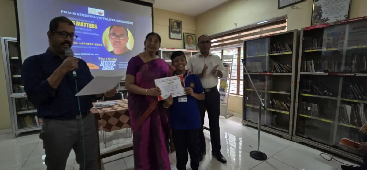 Adhvik M Menon, VI C