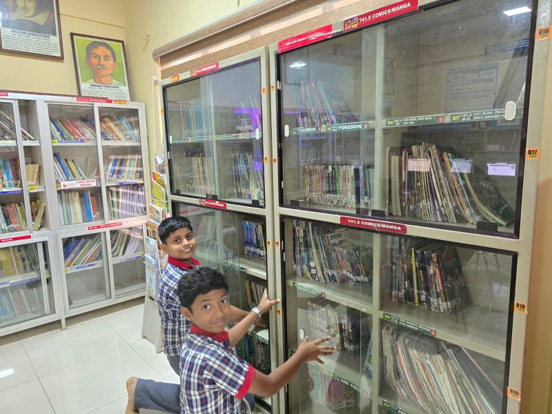 Library Behaviour Spotlight - Anugrah and Sreyas 