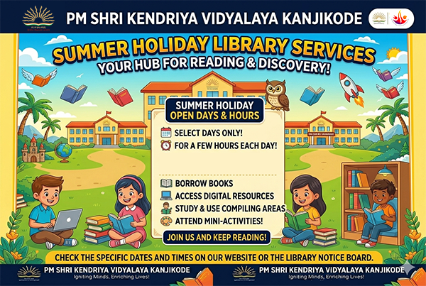 Library Services During Summer Vacation – Keep Reading This Holiday!