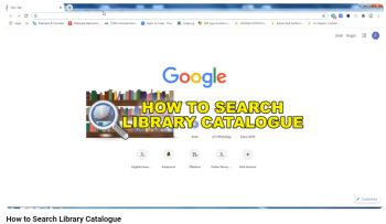 Search Library Catalogue