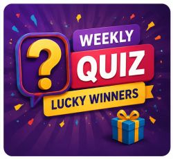 Weekly Quiz Lucky Winners